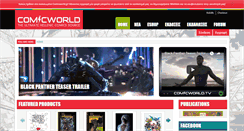Desktop Screenshot of comicworld.gr